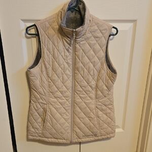 Free Country Reversible Quilted Tan Vest
